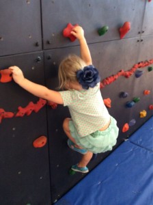 Rock climbing